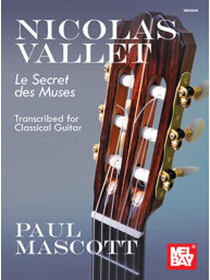 Nicolas Vallet: Le Secret des Muses (noty na kytaru)