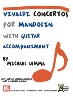 Vivaldi Concertos For Mandolin (noty na mandolínu, kytaru)