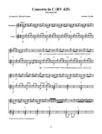 Vivaldi Concertos For Mandolin (noty na mandolínu, kytaru)