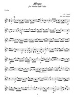 Wedding Music for Violin and Viola (noty na housle, violu)