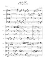 Wedding Music for String Quartet (noty na smyčcový kvartet)