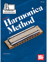 Deluxe Harmonica Method (noty na harmoniku) (+audio+video)