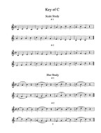 Technique Studies for Beginning Trumpet (noty na trubku)