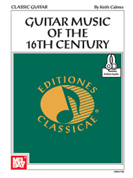 Guitar Music Of The 16th Century (noty na kytaru)(+audio)