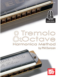 Tremolo And Octave Harmonica Method Book (noty na harmoniku)(+audio)