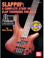 Slappin': A Complete Study of Slap Technique for Bass (noty, tabulatury na baskytaru)(+audio+video)