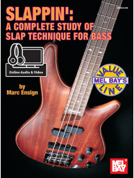 Slappin': A Complete Study of Slap Technique for Bass (noty, tabulatury na baskytaru)(+audio+video)