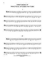 First Book of Practical Studies for Tuba (noty na tubu)