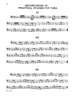 Second Book of Practical Studies for Tuba (noty na tubu)