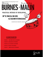Burns & Malen: Practical Method of Developing Finger Control (noty na bicí)