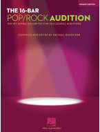 The 16-Bar Pop/Rock Audition - Women's Edition (noty na zpěv, klavír)