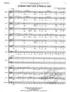 Ola Gjeilo: Across the Vast, Eternal Sky (noty pro smyčcový kvartet, klavír, smíšený sborový zpěv)