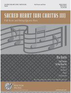 Ola Gjeilo: Sacred Heart (noty pro smyčcový kvartet)