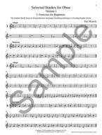 Selected Studies for Oboe 1 (noty na hoboj)