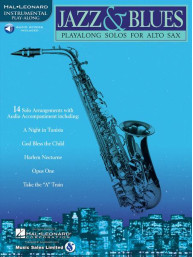 Jazz & Blues - Play-Along Solos (noty na altsaxofon) (+audio)