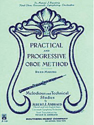 Albert Andraud: Practical and Progressive Oboe Method (noty na hoboj)