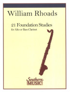 William Rhoads: 21 Foundation Studies (noty na klarinet)