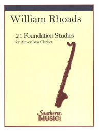William Rhoads: 21 Foundation Studies (noty na klarinet)