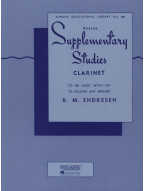 R.M. Endresen: Supplementary Studies (noty na klarinet)