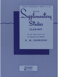 R.M. Endresen: Supplementary Studies (noty na klarinet)