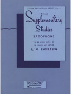 R.M. Endresen: Supplementary Studies (noty na saxofon)