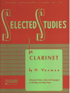 Himie Voxman: Selected Studies (noty na klarinet)