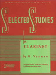 Himie Voxman: Selected Studies (noty na klarinet)