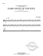Ola Gjeilo: Dark Night of the Soul - SSAATTBB (noty na sborový zpěv, smyčcový kvartet, klavír)
