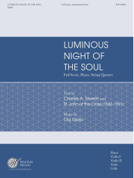 Ola Gjeilo: Luminous Night of the Soul - SSAATTBB (noty na sborový zpěv, smyčcový kvartet, klavír)