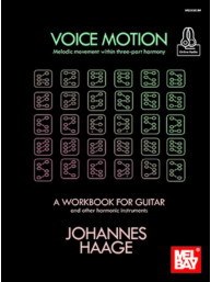 Johannes Haage: Voice Motion - Melodic Movement Within 3-Part Harmony (noty na kytaru) (+audio)
