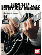 Alan de Mause: Complete Fingerstyle Jazz Guitar (noty, tabulatury na kytaru) (+audio)