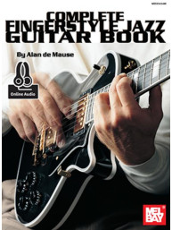 Alan de Mause: Complete Fingerstyle Jazz Guitar (noty, tabulatury na kytaru) (+audio)