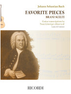 Johann Sebastian Bach: Favorite Pieces (noty na kytaru)