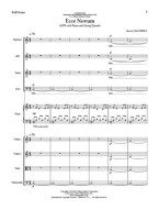 Ola Gjeilo: Ecce Novum - SATB (noty na sborový zpěv, klavír, smyčcový kvartet)