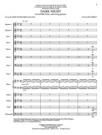 Ola Gjeilo: Dark & Luminous Night - SSAATTBB (noty na sborový zpěv, klavír, smyčcový kvartet)