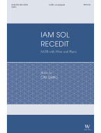 Ola Gjeilo: Iam Sol Recedit - SATB (noty na sborový zpěv, klavír, hoboj) - SADA 5 ks