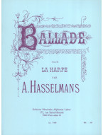 Alphonse Hasselmans: Ballade for Harp (noty na harfu)