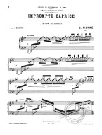 Gabriel Pierné: Impromptu-Caprice for Harp (noty na harfu)