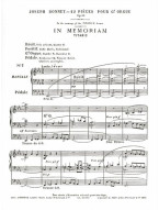 Joseph Bonnet: 12 Pieces for Organ 3 (noty na varhany)