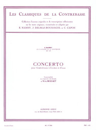 W.A. Mozart: Concerto For Bassoon (noty na kontrabas, klavír)