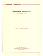 Alexandr Čerepnin: Sonatine Sportive (noty na altsaxofon)