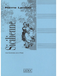 Pierre Lantier: Sicilienne (noty na altsaxofon, klavír)
