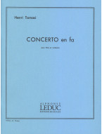 Henri Tomasi: Concerto (noty na příčnou flétnu, klavír)