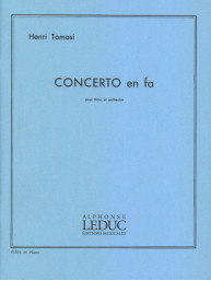 Henri Tomasi: Concerto (noty na příčnou flétnu, klavír)