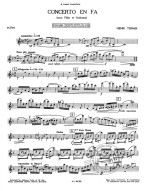 Henri Tomasi: Concerto (noty na příčnou flétnu, klavír)