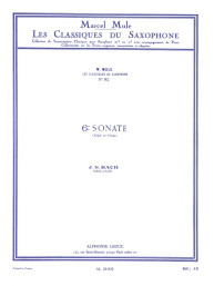 Johann Sebastian Bach: Sonata No.6 (noty na příčnou flétnu, klavír)