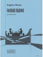 Eugene Bozza: Fantaisie Italienne (noty na příčnou flétnu, klavír)