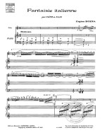 Eugene Bozza: Fantaisie Italienne (noty na příčnou flétnu, klavír)