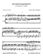 Pierre-Max Dubois: Divertissement (noty na altsaxofon, klavír)