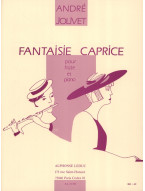 André Jolivet: Fantaisie Caprice (noty na příčnou flétnu, klavír)